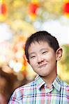 Portrait of Young Boy In Nanluoguxiang, Beijing