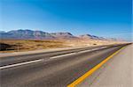 Asphalt Road along the Coast of Dead Sea, Israel