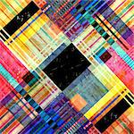 bright colorful geometric abstract pattern of different stripes