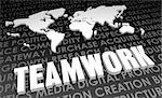 Teamwork Industry Global Standard on 3D Map