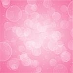 Valentine's day abstract pink background