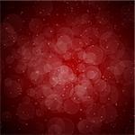Abstract red bokeh background