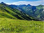 Tatra Mountain, Poland, view from Kasprowy Wierch to Swinica mount