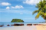 tropical sand beach in Andaman Sea, Thailand