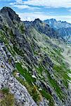 Tatra Mountain, Poland, view from Kasprowy Wierch mount