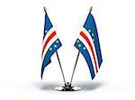 Miniature Flag of Cape Verde (Isolated with clipping path)