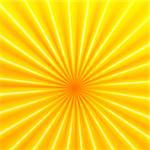 Vector abstract background with rays