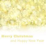 chrismas background with golden beams and sparkles and white ccopy space