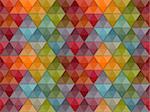 Vector Seamless hipster  geometric pattern, eps 10 transparency effects