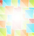 Illustration abstract creative background with copy space - vector