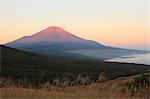 Mount Fuji and Lake Yamanaka, Yamanashi Prefecture