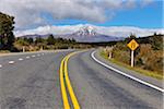 State Highway Road, Mount Tongariro, Tongariro National Park, Waikato, North Island, New Zealand