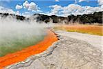 Champagne Pool, Wai-O-Tapu Thermal Wonderland, Bay of Plenty, North Island, New Zealand