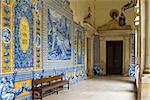 The huge pictorial tile panels cover the walls of College of St Thomas