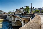 Pont Neuf and Cite Island in Paris, France