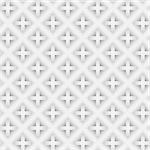 Abstract vector seamless pattern with gradient gray crosses. EPS8