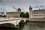 La Conciergerie, a Former Royal Palace and Prison in Paris, France