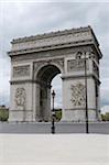 Arc De Triomphe, 8th Arrondissement, Paris, France