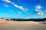 sand dune of cumbuco in ceara state brazil