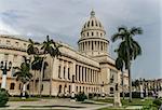 Capitol building in the center of old Havana, Cuba.