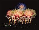 Joso Kinugawa Fire Works, Ibaragi, Japan