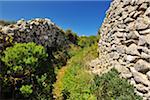 Path Between Stone Walls, Peniche, Leiria, Portugal