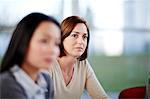 Businesswomen sitting in meeting