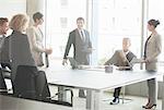 Business people talking in conference room