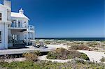 Beach house overlooking ocean