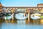 Picture of the famous ponte Vecchio in Florence, Italy