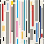 colorful graphic pattern of various stripes