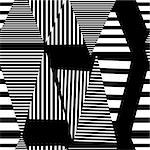 graphic black and white geometric pattern