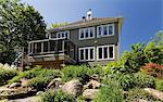 Residential house with conservatory, Quebec, Canada