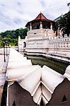 Temple of the Sacred Tooth Relic (Temple of the Tooth) (Sri Dalada Maligawa) in Kandy, Sri Lanka, Asia