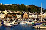 St. Aubin's Harbour, St. Aubin, Jersey, Channel Islands, Europe