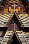 Gol Stave Church, Norwegian Folk Museum, Bygdoy Peninsula, Oslo, Norway, Scandinavia, Europe