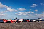 Fishing boats, Pozo Negro, Fuerteventura, Canary Islands, Spain, Atlantic, Europe