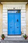 Traditional double door, Ile De Re, France.