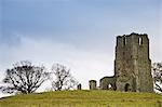 Church ruins in North Creake, Norfolk, England, United Kingdom