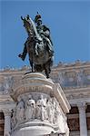 Monument Vittorio Emanuele I, Rome, Lazio, Italy, Europe