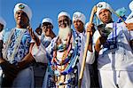 Gandhi's Sons at Lemanja's festival, Salvador, Bahia, Brazil, South America