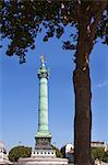 The July Column in Place de la Bastille, Paris, France, Europe