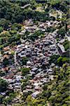 View from Corcovado Mountain of Rio de Janeiro, Brazil