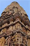 Parshwanath temple, Khajuraho, UNESCO World Heritage Site, Madhya Pradesh, India, Asia