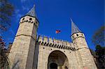 Gate of Salutation, Topkapi Palace, UNESCO World Heritage Site, Istanbul, Turkey, Europe