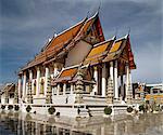 Wat Suthat dating from the first half of the 19th century, Bangkok, Thailand, Southeast Asia, Asia