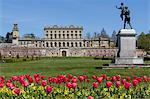 Cliveden House from parterre, Buckinghamshire, England, United Kingdom, Europe