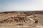 Masada fortress, UNESCO World Heritage Site, on the edge of the Judean Desert, Israel, Middle East