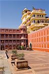 City Palace complex, the City Palace in the heart of the old city, Jaipur, Rajasthan, India, Asia