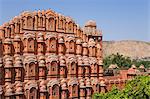 Hawa Mahal (Palace of the Winds), built in 1799, Jaipur, Rajasthan, India, Asia